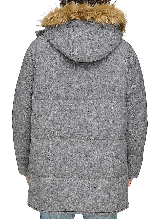 Tommy Hilfiger Parka with Faux Fur Hood