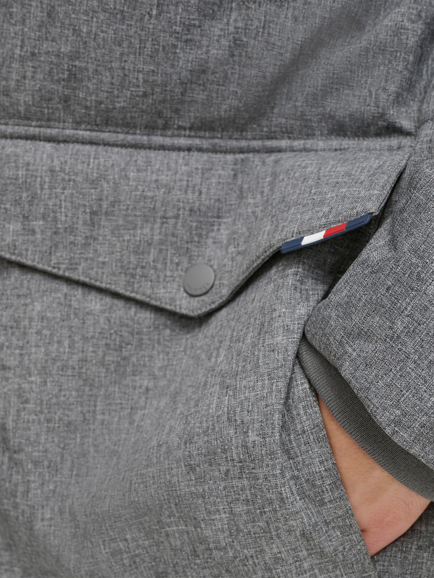 Parka with Faux Fur Hood