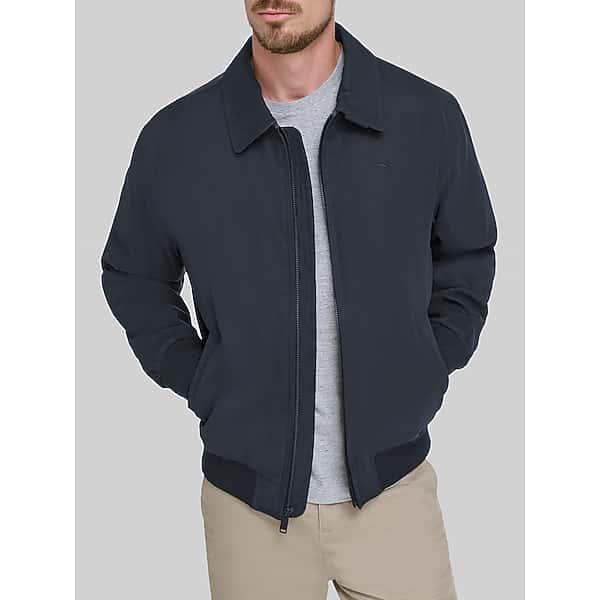 Dockers Men's Golf Bomber Jacket Black - Size: Small