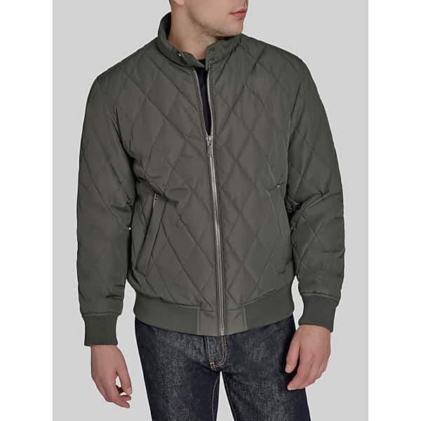 Dockers Men's Diamond Quilted Bomber Chimera -