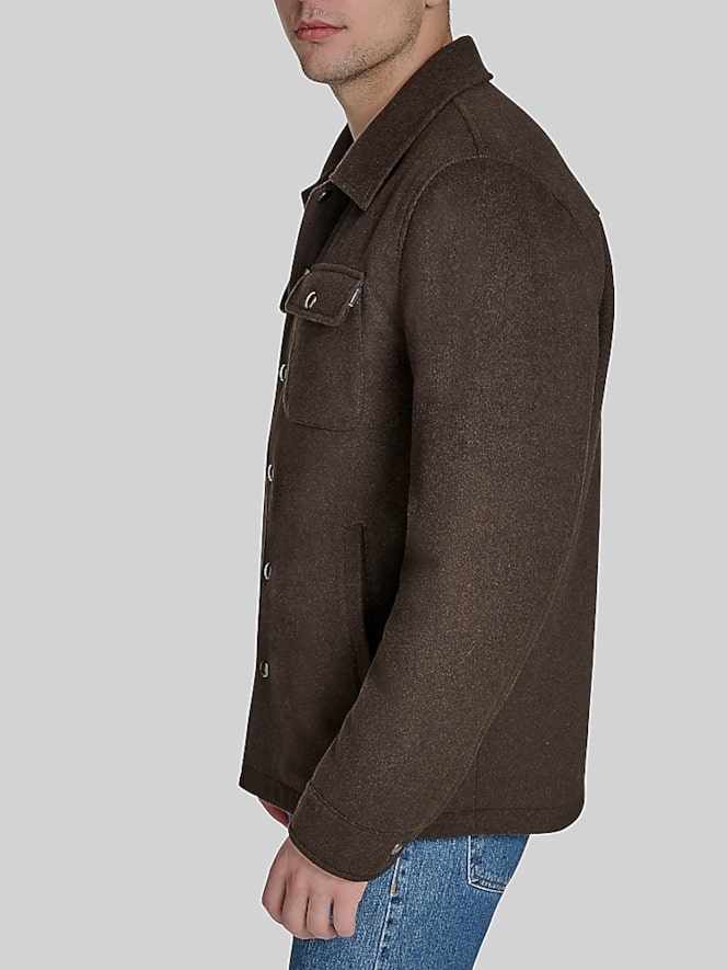 Dockers Wool Blend Sherpa Shacket