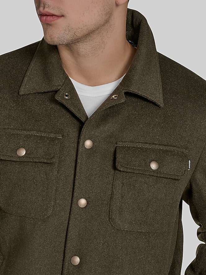 Dockers Shacket with Sherpa Lining