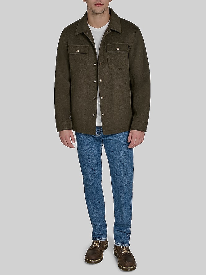 Dockers Shacket with Sherpa Lining