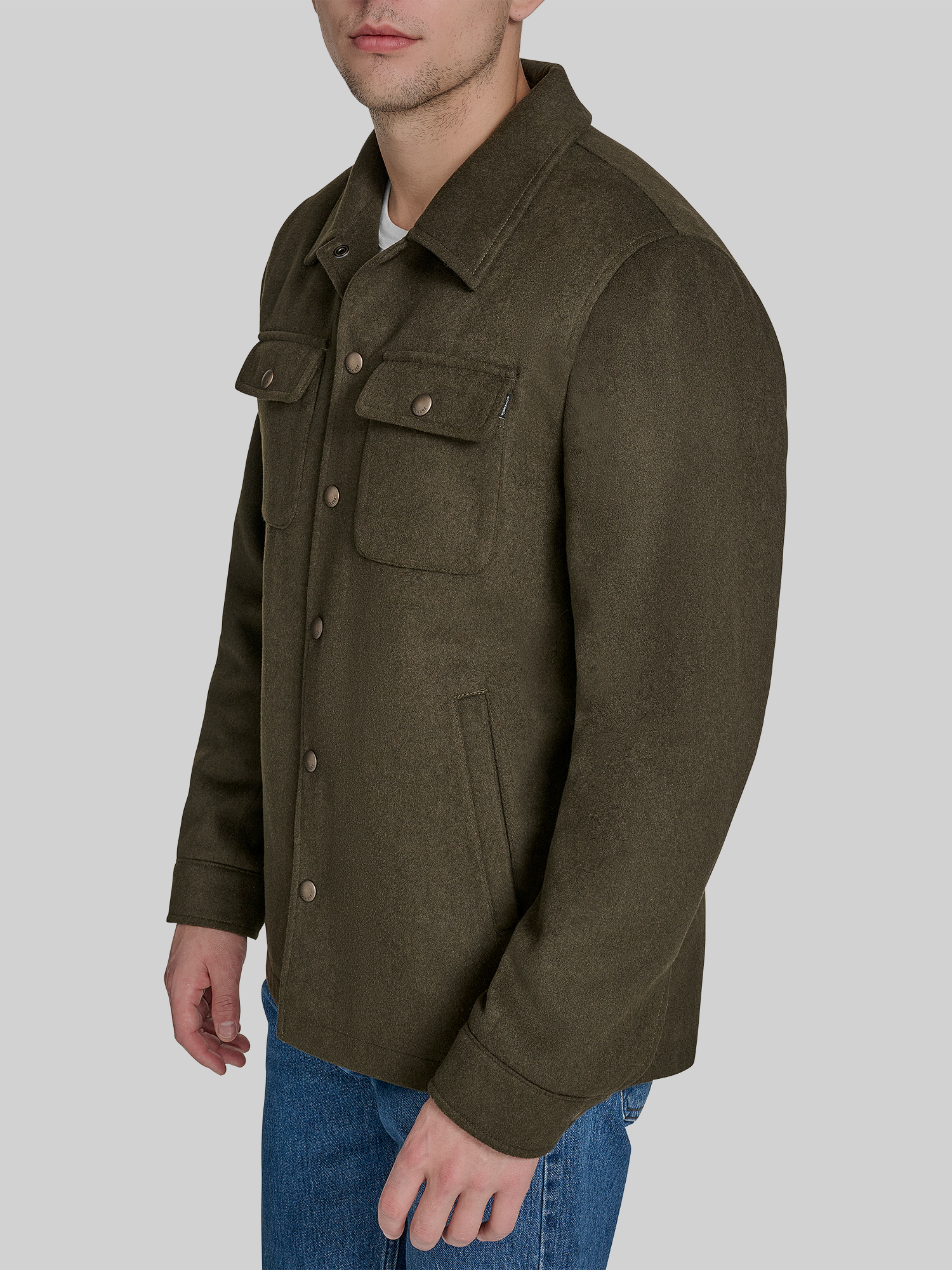 Shacket with Sherpa Lining