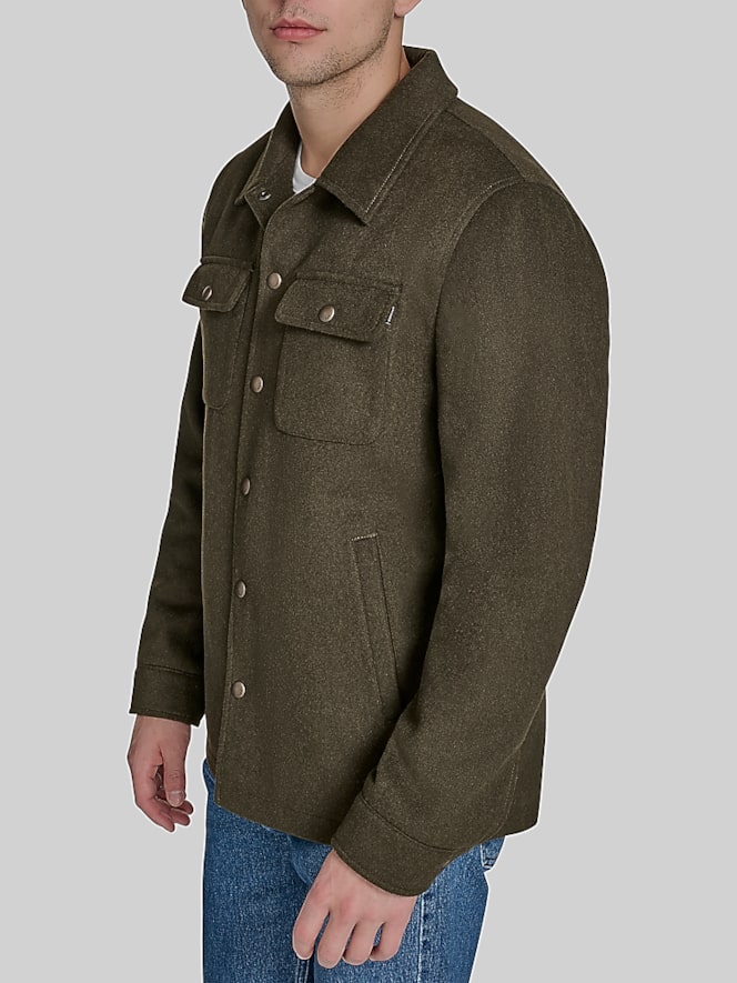 Dockers Shacket with Sherpa Lining