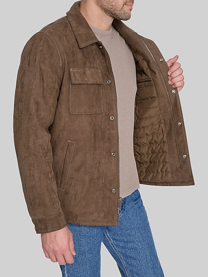 Dockers Faux Suede Shacket
