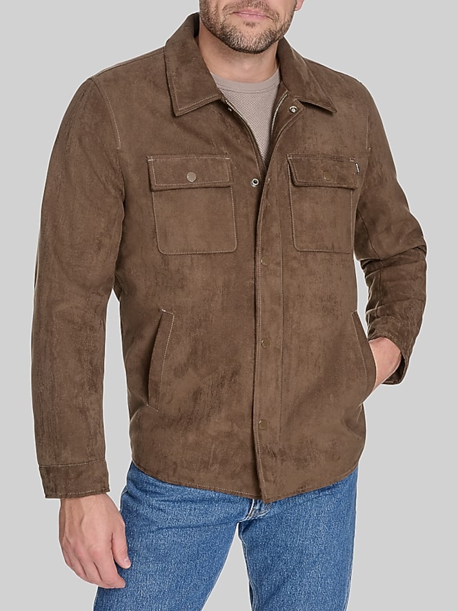 Dockers Faux Suede Shacket