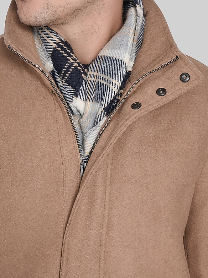 Dockers Walking Coat with Scarf, Camel - Image 2 of 6