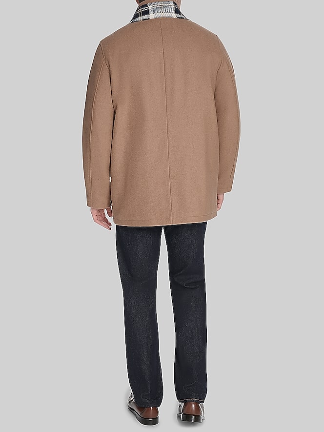 Dockers Walking Coat with Scarf, Camel - Image 4 of 6