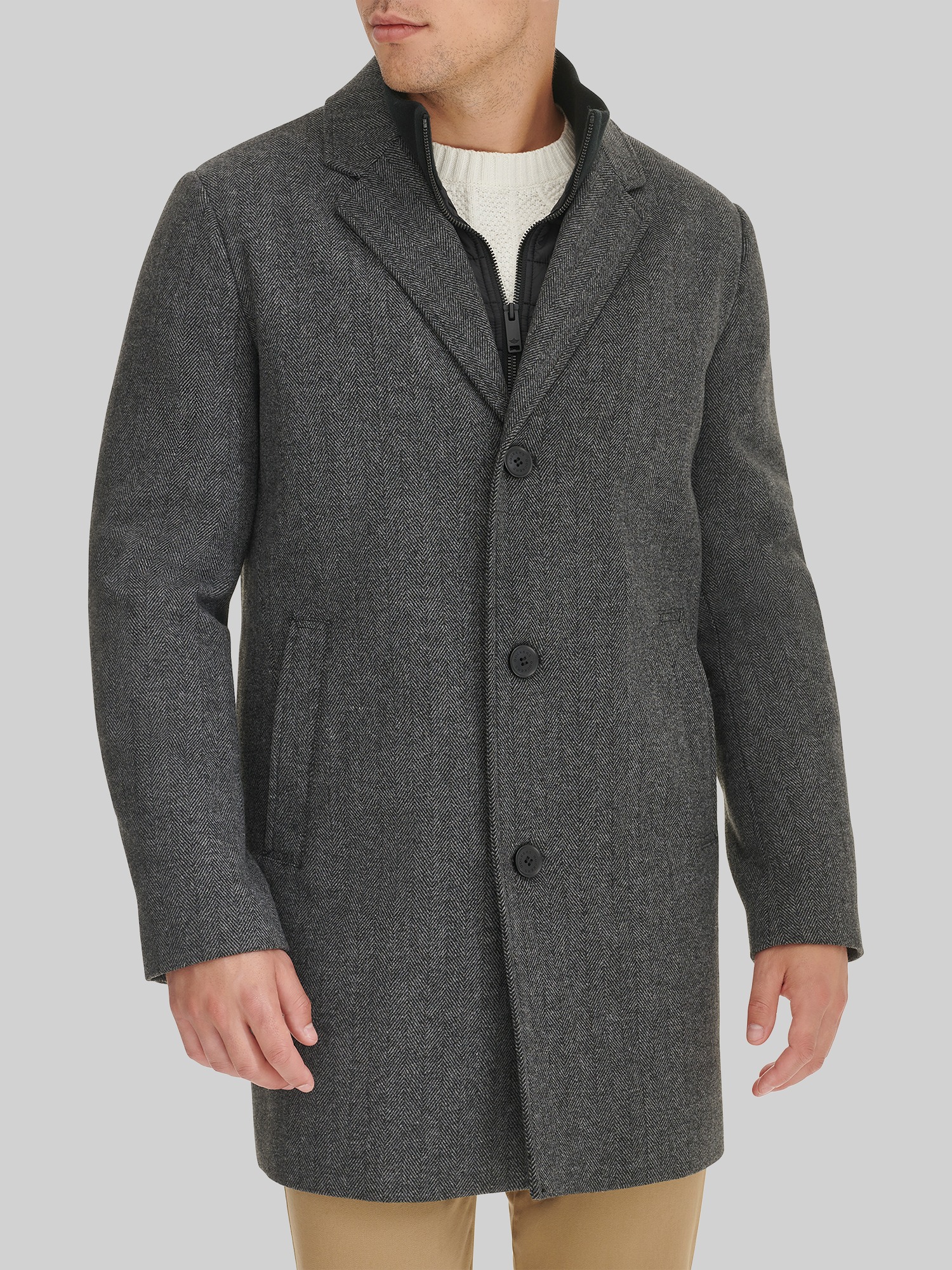 Topcoat with Bib