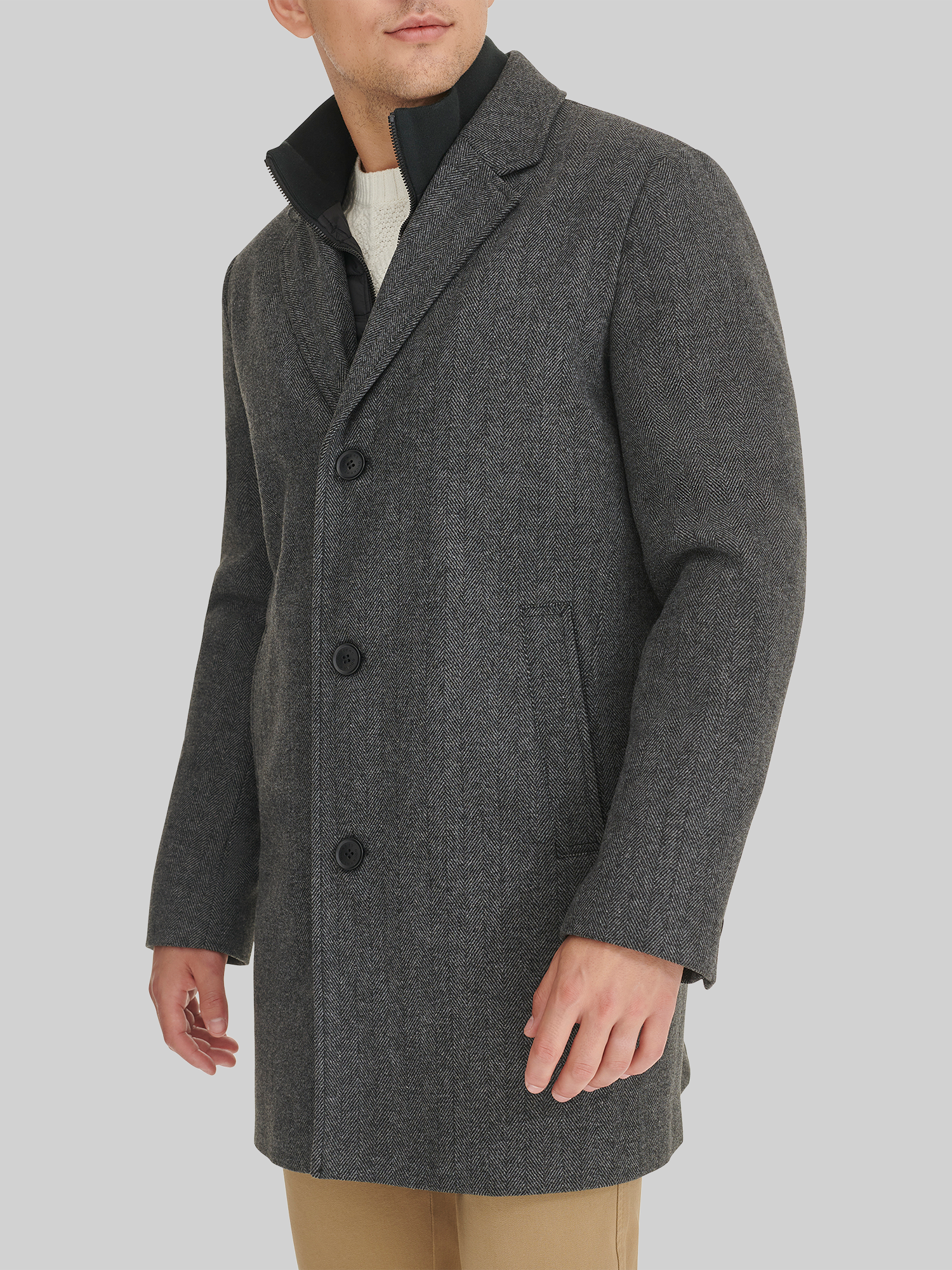 Topcoat with Bib