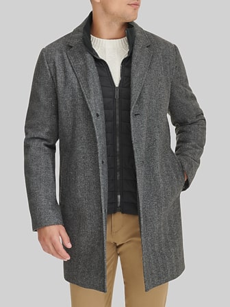 Classic Fit Signature Overcoat