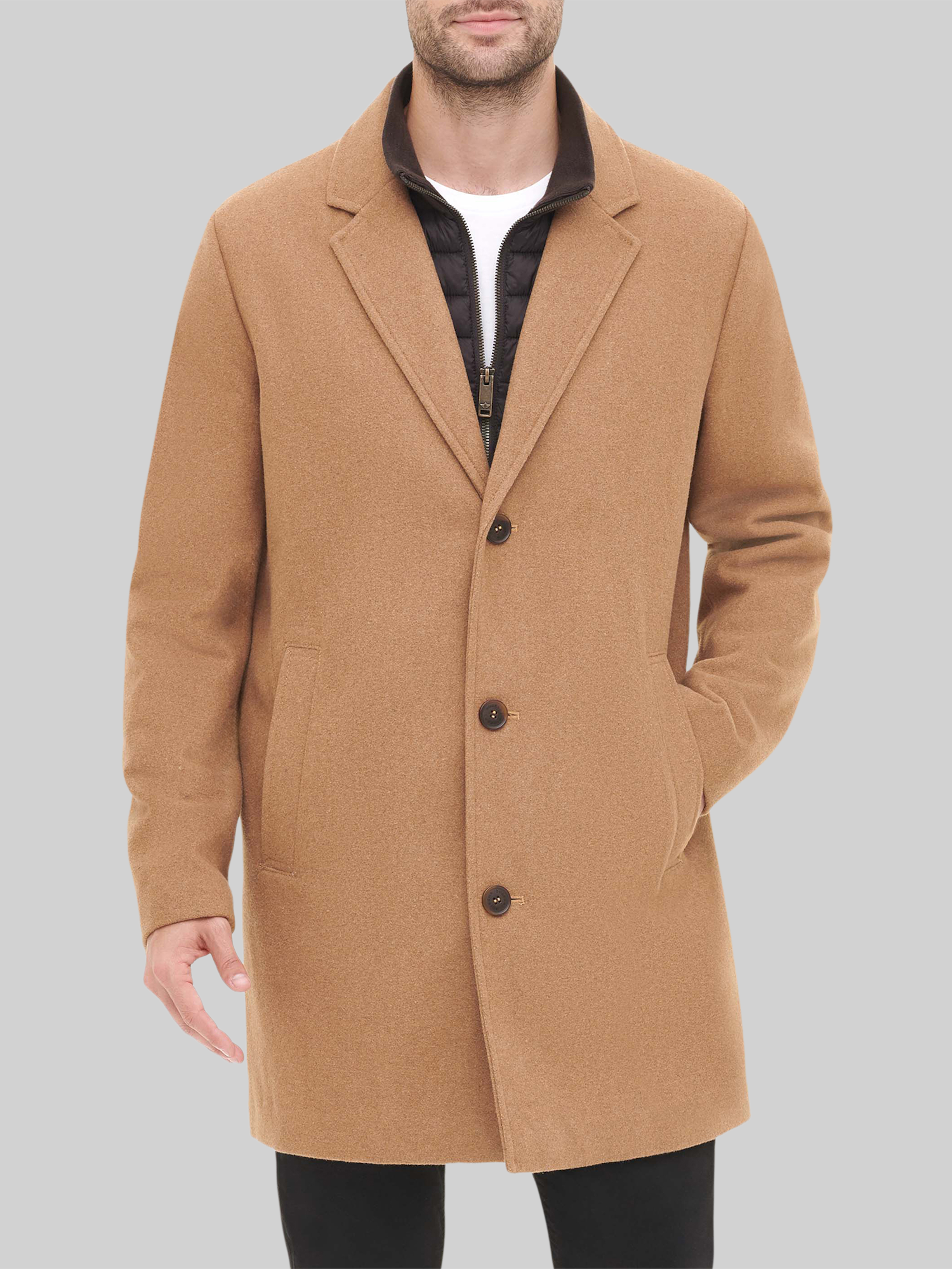 Topcoat with Bib