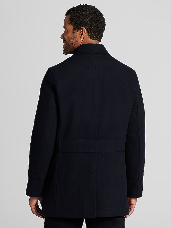 Joseph Abboud Peacoat with Detachable Bib