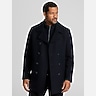 Joseph Abboud Peacoat with Detachable Bib