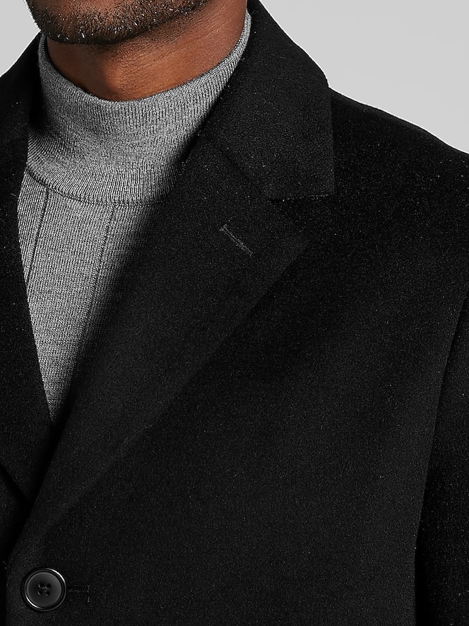 Joseph Abboud Classic Fit Wool Overcoat