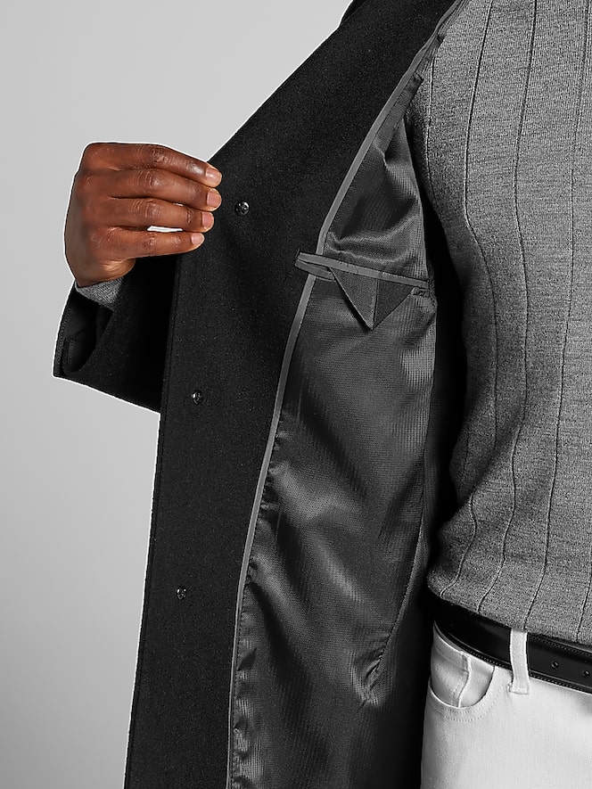 Joseph Abboud Classic Fit Wool Overcoat
