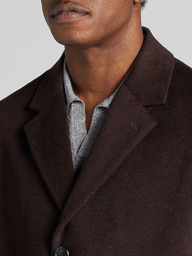 Joseph Abboud Classic Fit Wool Overcoat