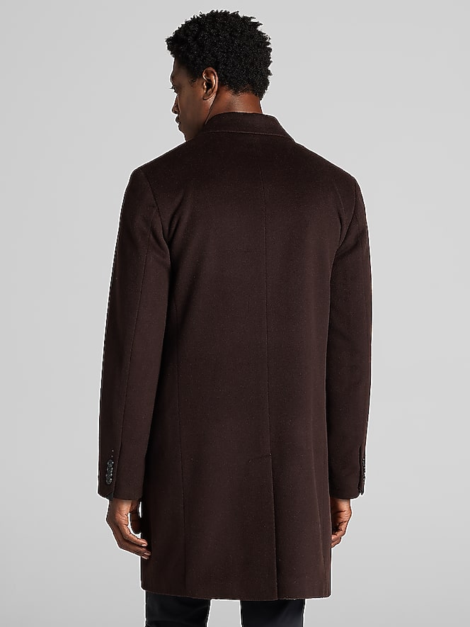 Joseph Abboud Classic Fit Wool Overcoat