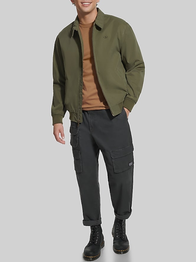 Dockers Microtwill Golf Bomber Jacket