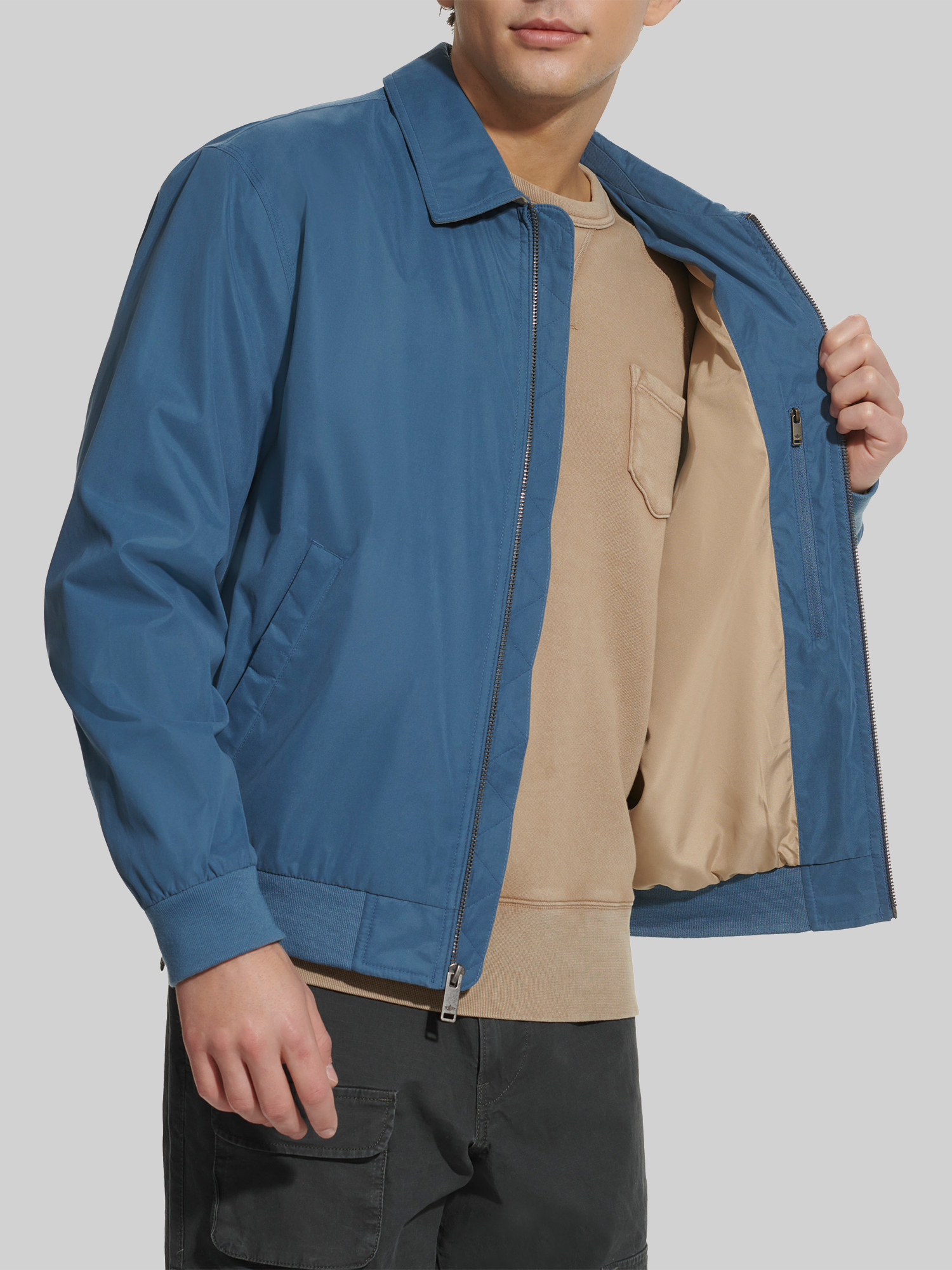 Microtwill Golf Bomber Jacket