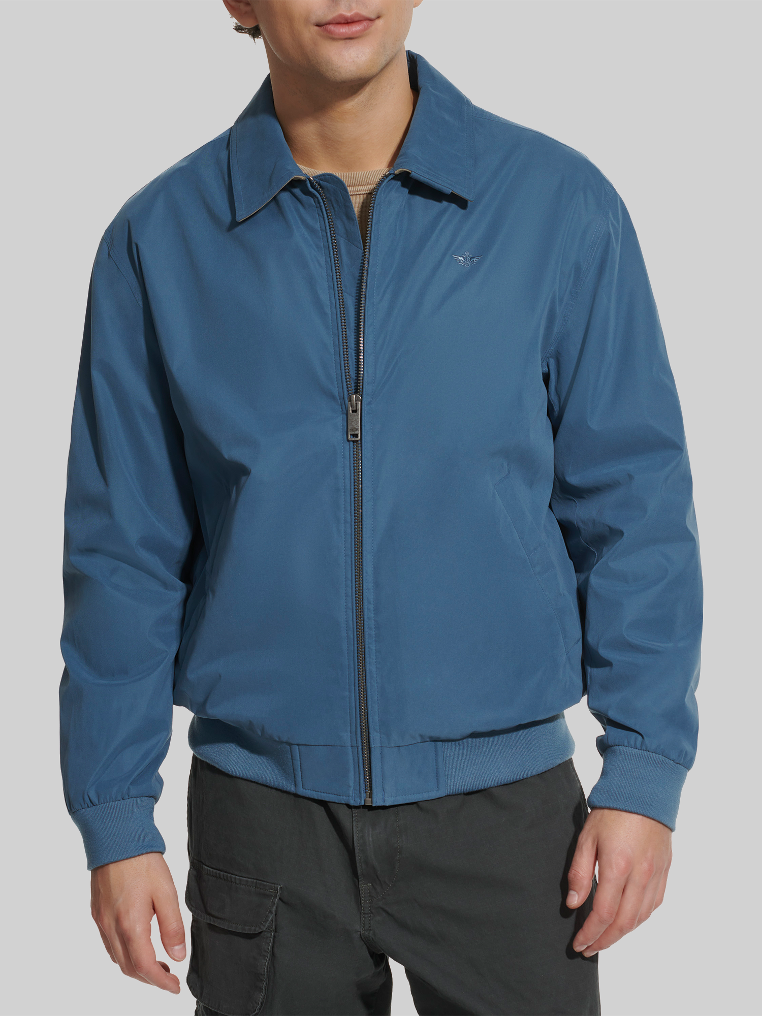 Microtwill Golf Bomber Jacket
