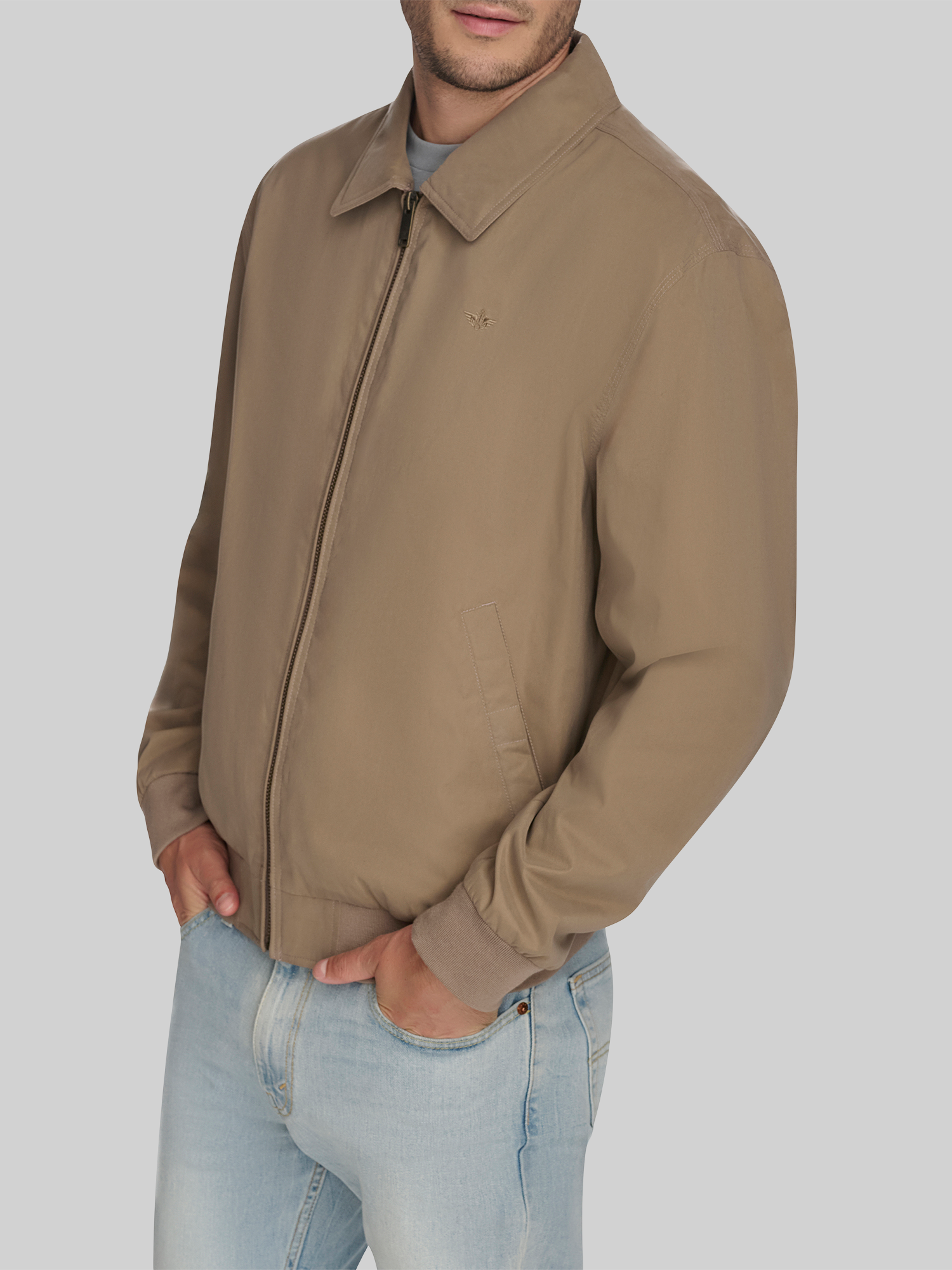 Microtwill Golf Bomber Jacket