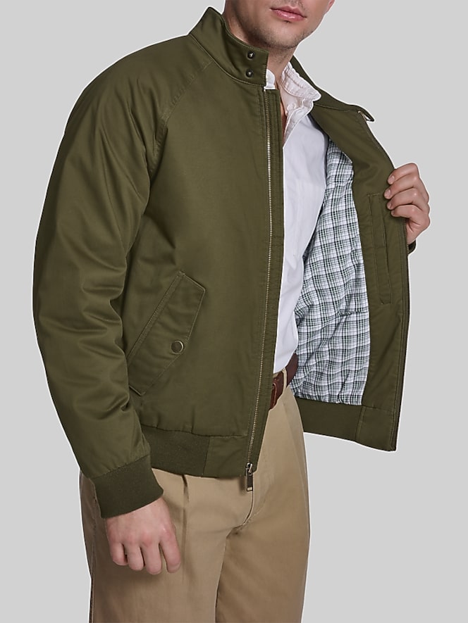 Dockers Cotton Twill Harrington Bomber Jacket