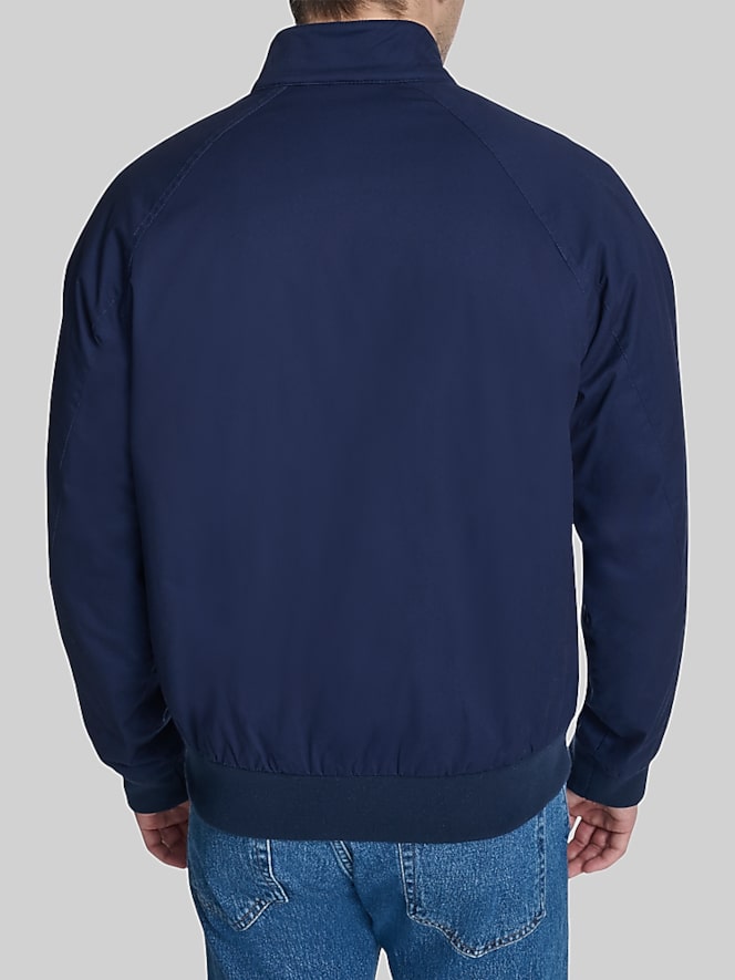 Dockers Cotton Twill Harrington Bomber Jacket, Navy Blazer - Image 4 of 5