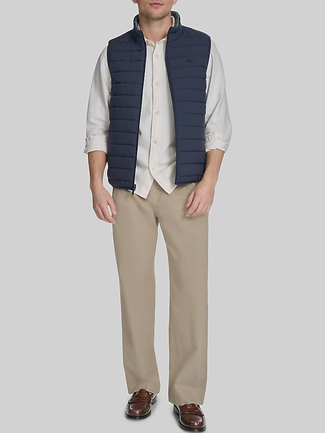 Dockers Regular Fit Packable Reversible Vest