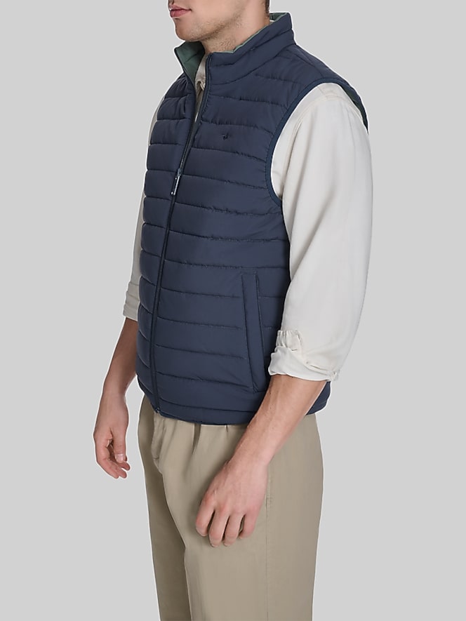 Dockers Regular Fit Packable Reversible Vest