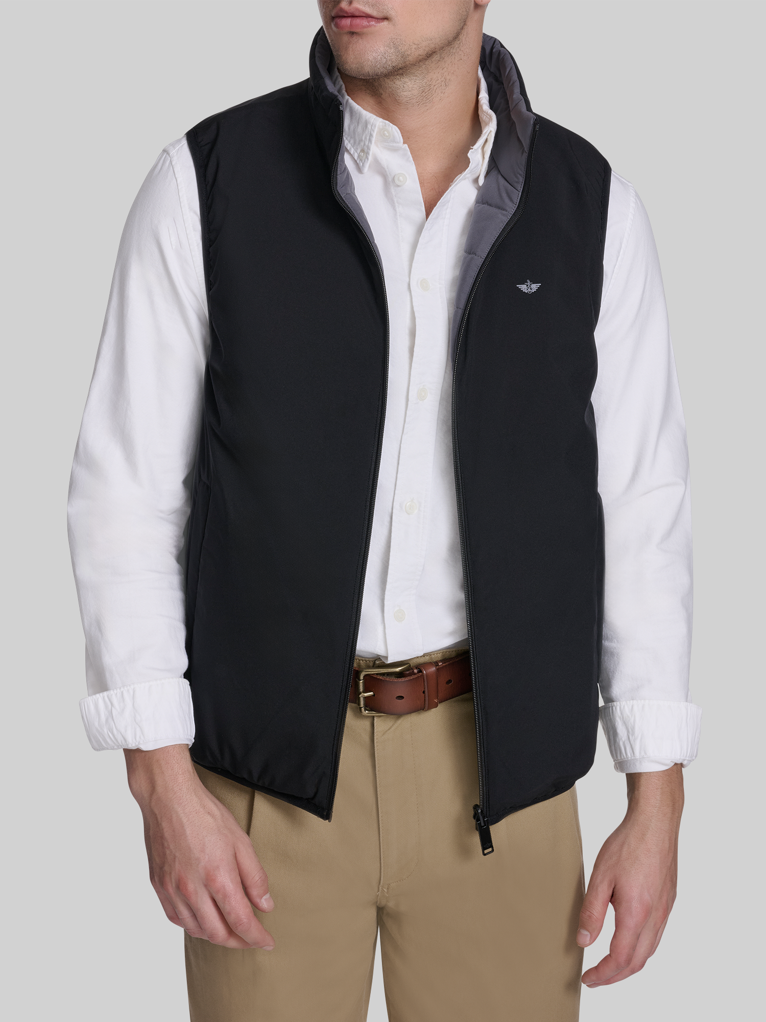 Regular Fit Packable Reversible Vest