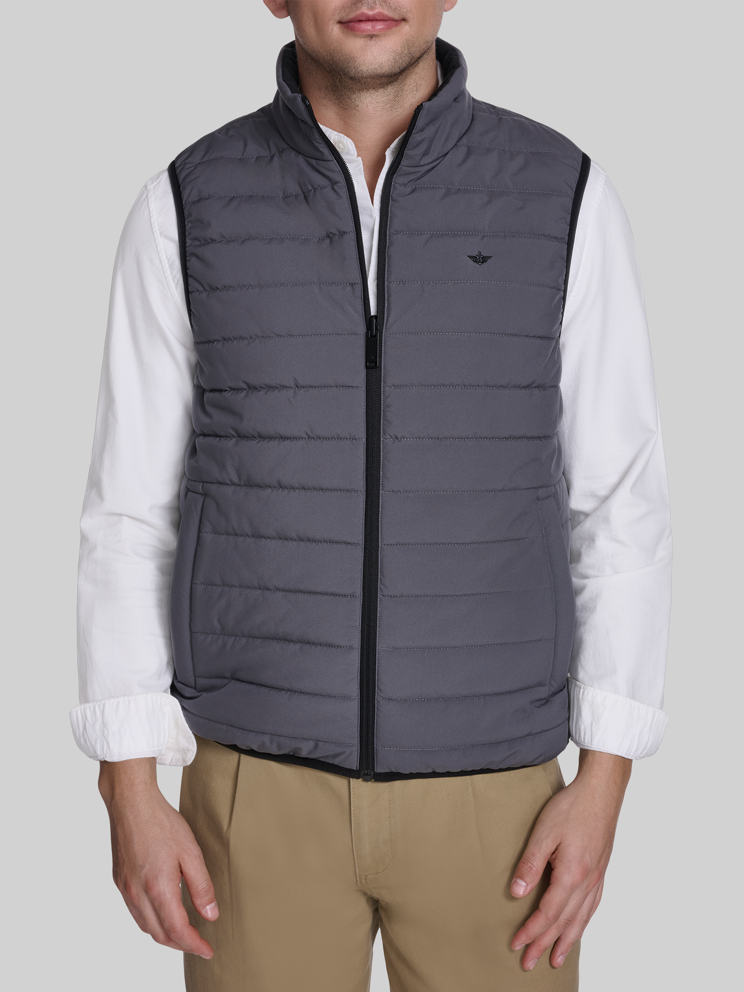 Regular Fit Packable Reversible Vest