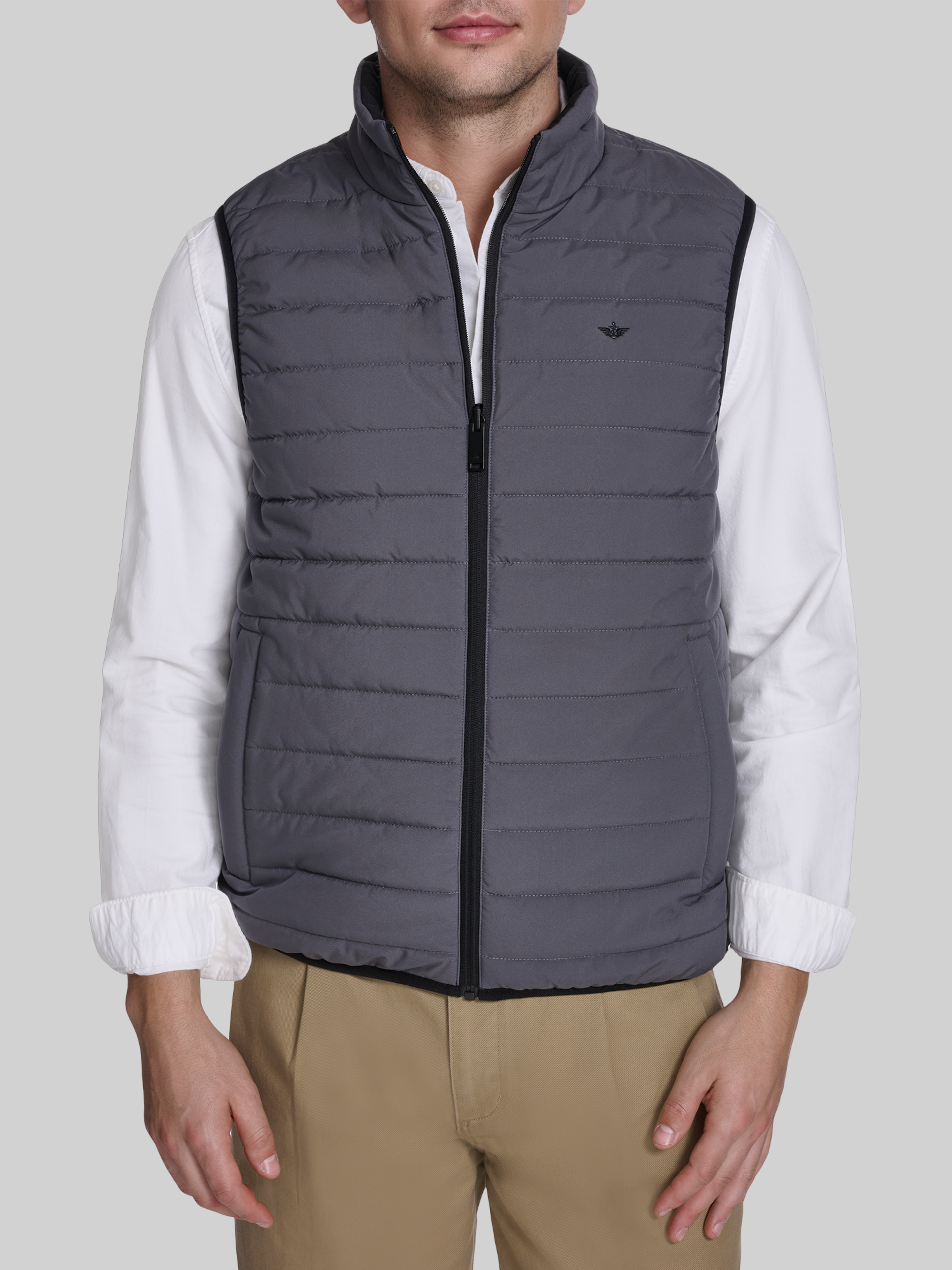 Regular Fit Packable Reversible Vest