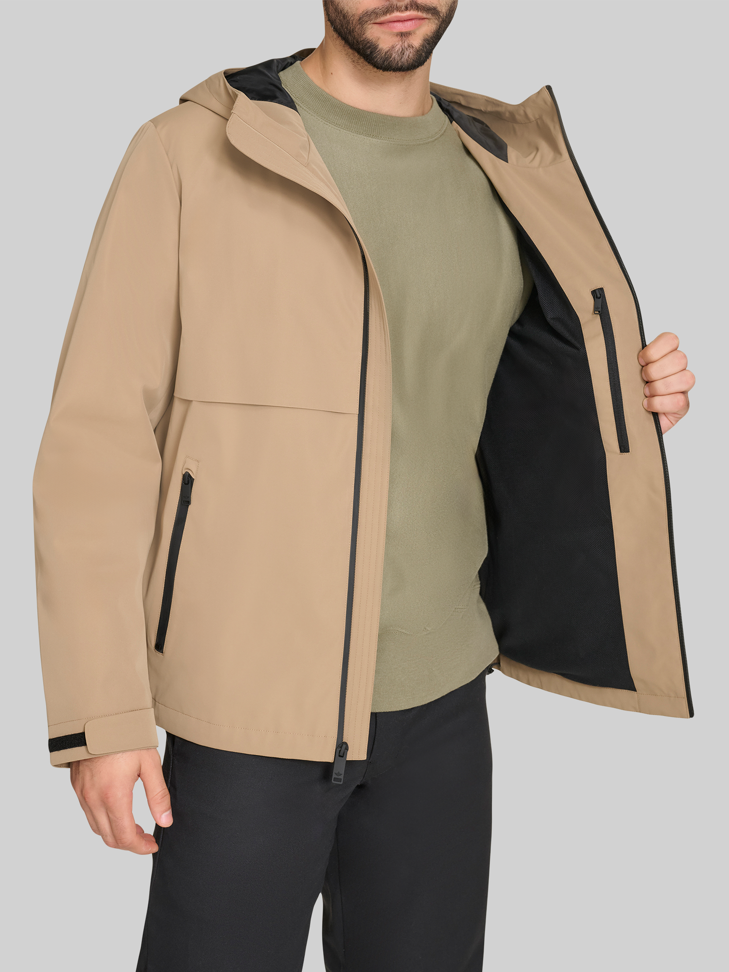 Hooded Rain Jacket