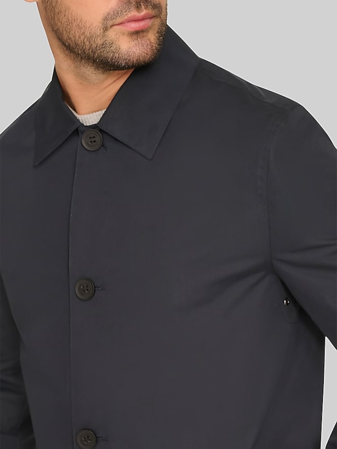 Cole Haan Mackintosh Regular Fit Rain Jacket
