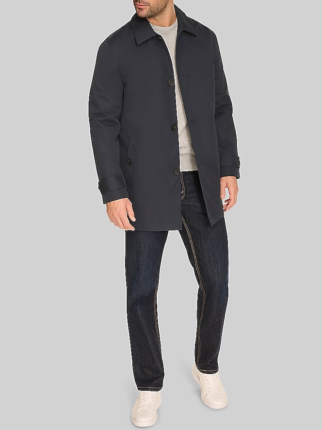 Cole Haan Mackintosh Regular Fit Rain Jacket