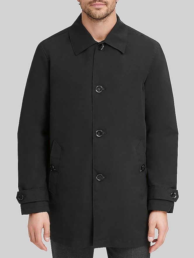 Cole Haan Mackintosh Regular Fit Rain Jacket