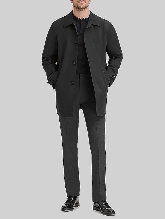 Cole Haan Mackintosh Regular Fit Rain Jacket