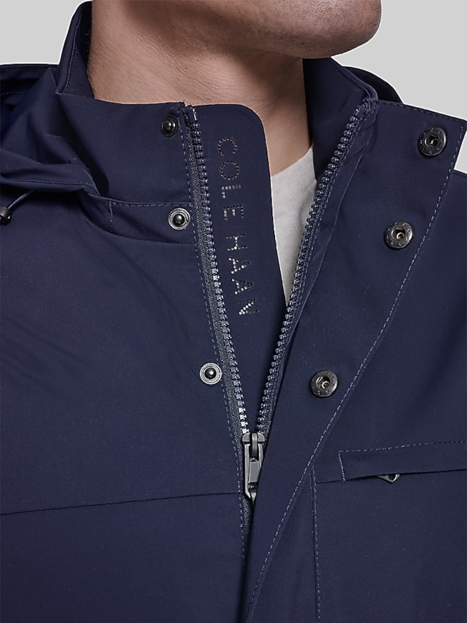 Cole Haan Hooded Windbreaker Jacket