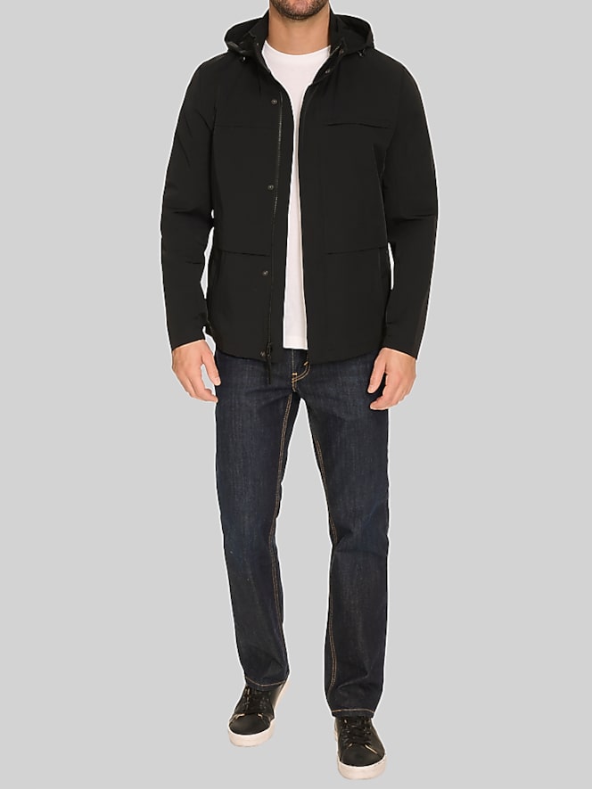 Cole Haan Hooded Windbreaker Jacket