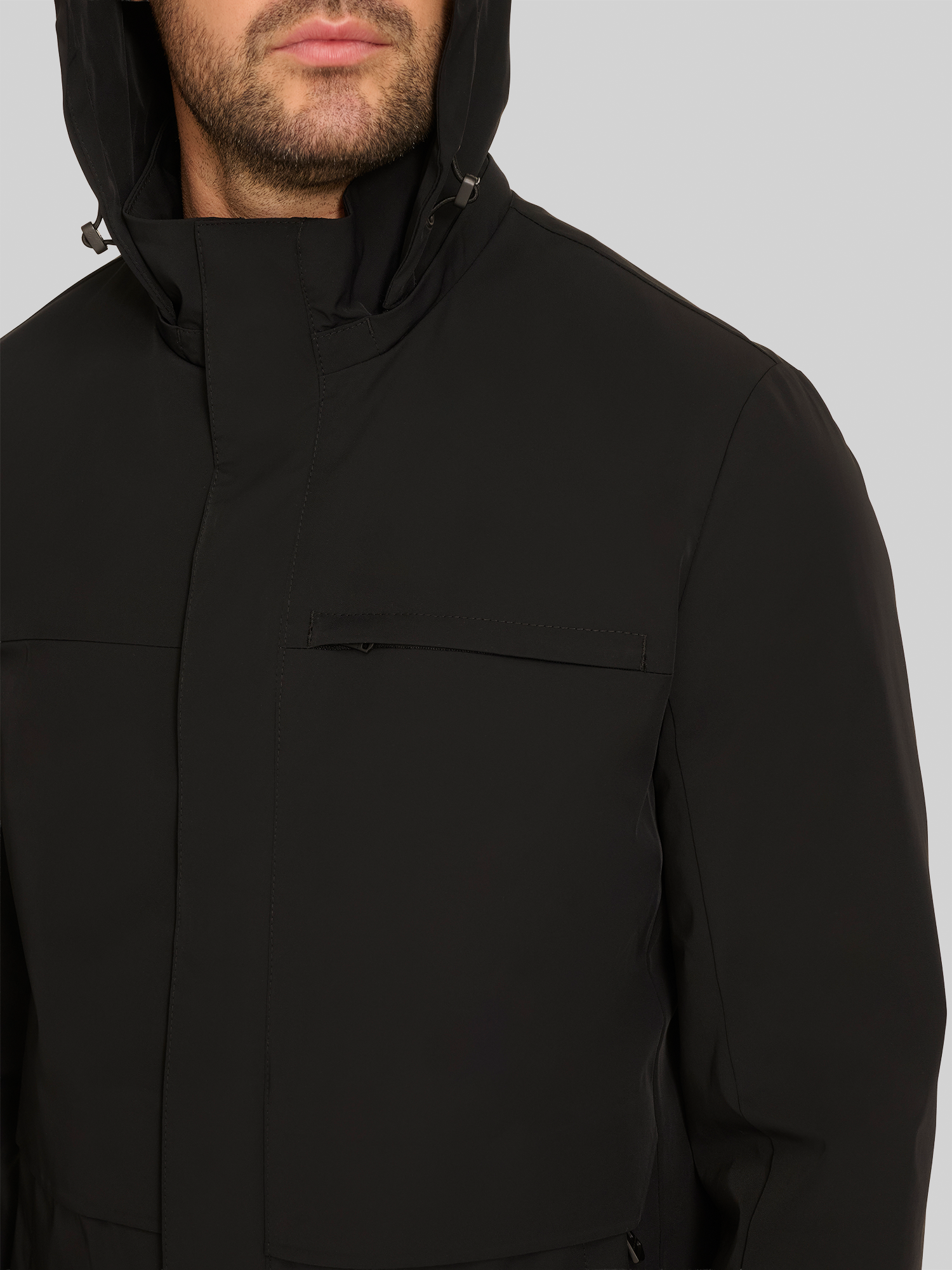 Hooded Windbreaker Jacket