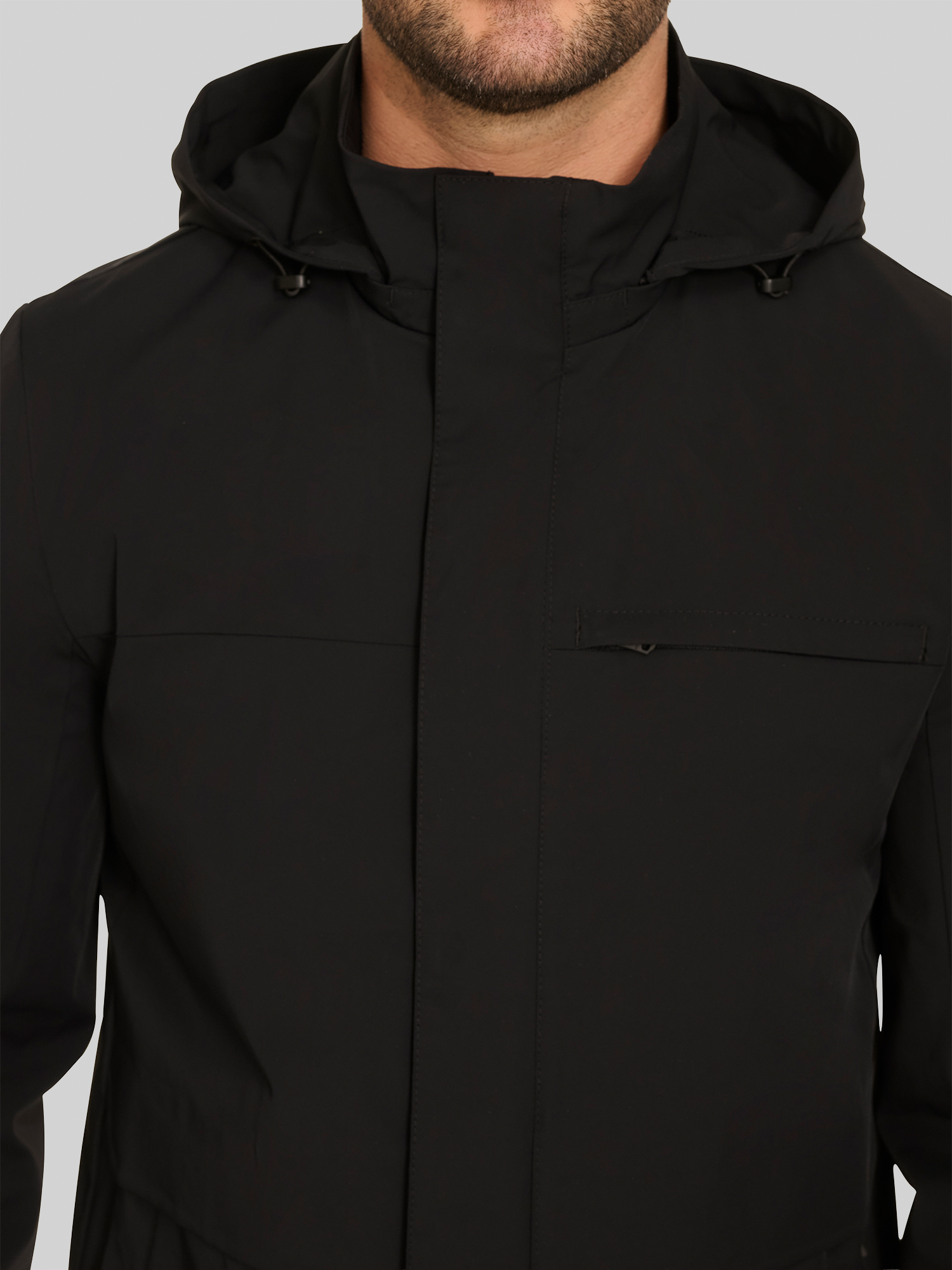 Hooded Windbreaker Jacket