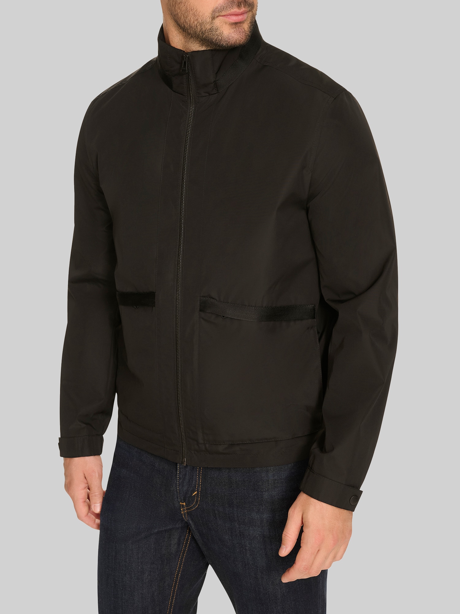 Stand Collar Rain Jacket