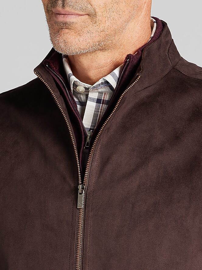 Joseph Abboud Faux Suede Vest