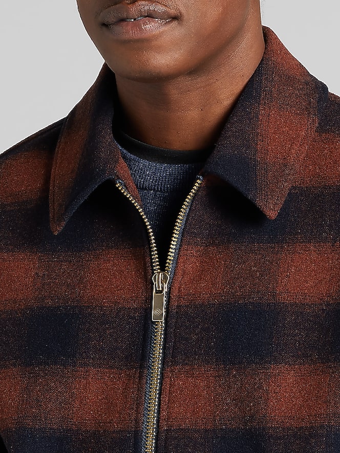 Joseph Abboud Plaid Ike Jacket
