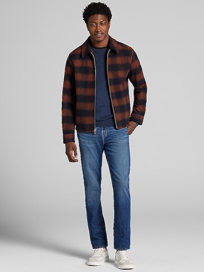 Joseph Abboud Plaid Ike Jacket