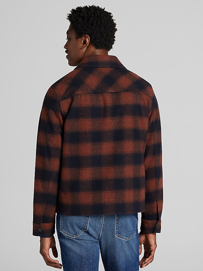 Joseph Abboud Plaid Ike Jacket