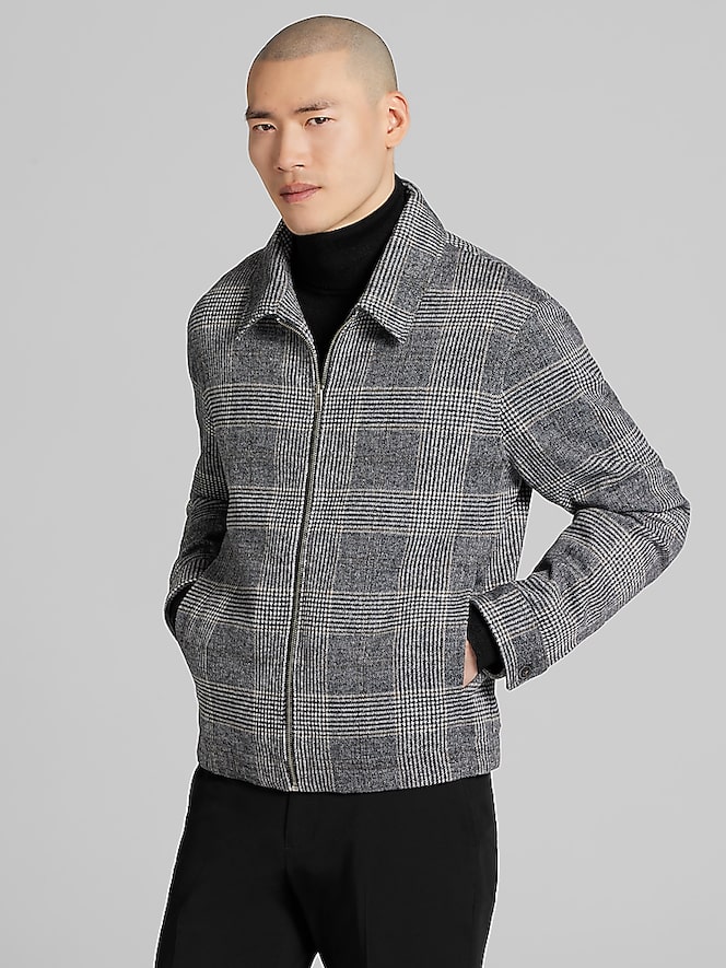 Joseph Abboud Glen Plaid Ike Jacket