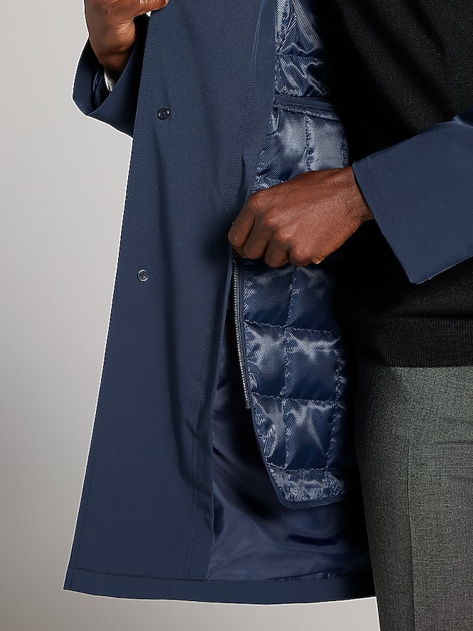 Joseph Abboud Modern Fit Stretch Raincoat